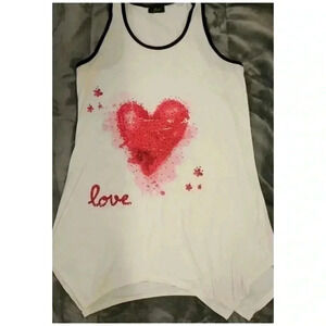 Jade Women’s Sequins Heart Mini Dress Sz. L/ XL NWOT